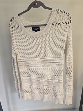 American Eagle Outfitters Open-knit Pullover Sweater